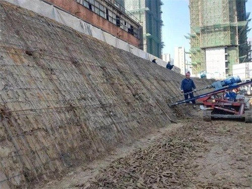 黔南建筑边坡支护